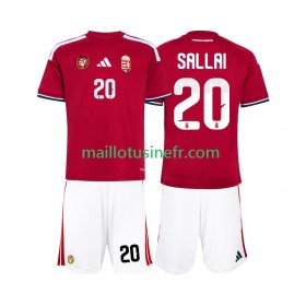 Maillot de Foot Hongrie Sallai 20 World Cup Domicile 2026 - Enfant